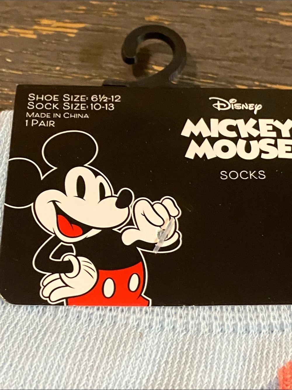 Disney  Mickey Mouse Crew Socks